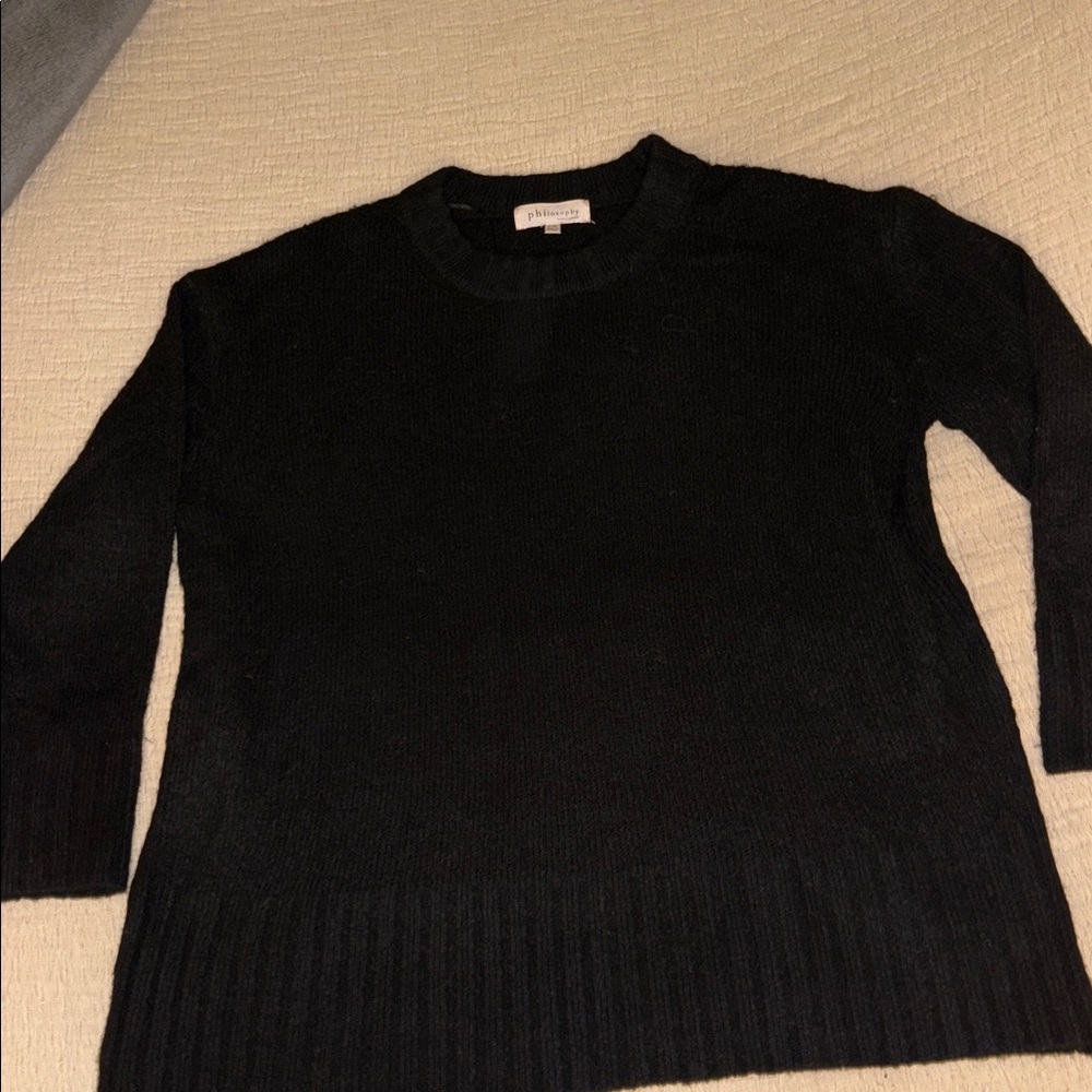 1 Philosophy s/m worn once  Sweater stock photo is not exact as selling - Picture 6 of 10